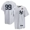 Men's New York Yankees Aaron Judge Nike White 2024 World Series Home Replica Player Jersey Men's New York Yankees Aaron Judge Nike White 2024 World Series Home Replica Player Jersey