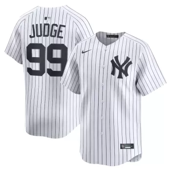 Men's New York Yankees Aaron Judge Nike White Alternate Limited Player Jersey Men's New York Yankees Aaron Judge Nike White Alternate Limited Player Jersey