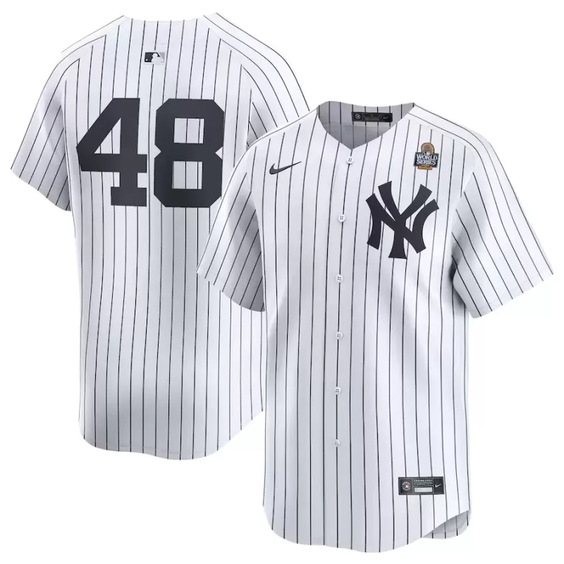 Men's New York Yankees Anthony Rizzo Nike White 2024 World Series Limited Player Jersey Men's New York Yankees Anthony Rizzo Nike White 2024 World Series Limited Player Jersey