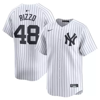 Men's New York Yankees Anthony Rizzo Nike White Home Limited Player Jersey Men's New York Yankees Anthony Rizzo Nike White Home Limited Player Jersey