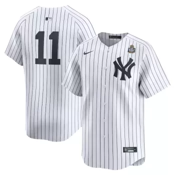 Men's New York Yankees Anthony Volpe Nike White 2024 World Series Home Limited Player Jersey Men's New York Yankees Anthony Volpe Nike White 2024 World Series Home Limited Player Jersey