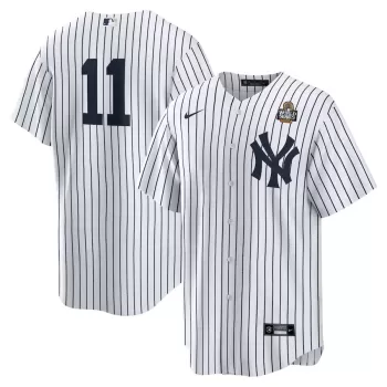 Men's New York Yankees Anthony Volpe Nike White 2024 World Series Home Replica Player Jersey Men's New York Yankees Anthony Volpe Nike White 2024 World Series Home Replica Player Jersey