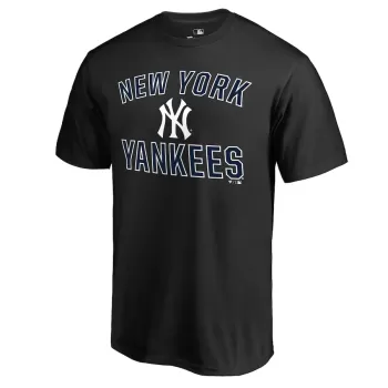 Men's New York Yankees Black Team Victory Arch T-Shirt