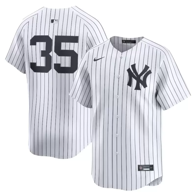 Men's New York Yankees Cody Bellinger Nike White Home Limited Player Jersey