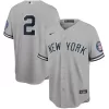 Men's New York Yankees Derek Jeter Nike Gray 2020 Hall of Fame Induction Replica Jersey Men's New York Yankees Derek Jeter Nike Gray 2020 Hall of Fame Induction Replica Jersey