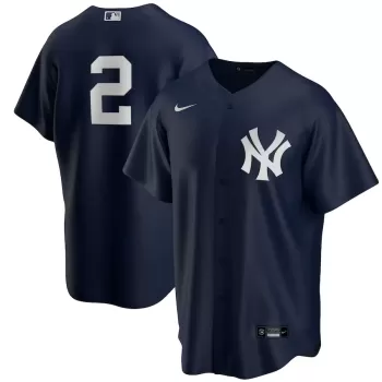 Men's New York Yankees Derek Jeter Nike Navy Alternate Replica Player Jersey Men's New York Yankees Derek Jeter Nike Navy Alternate Replica Player Jersey