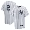 Men's New York Yankees Derek Jeter Nike White/Navy Replica Jersey Men's New York Yankees Derek Jeter Nike White/Navy Replica Jersey