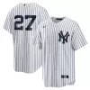Men's New York Yankees Giancarlo Stanton Nike White Home Replica Player Jersey Men's New York Yankees Giancarlo Stanton Nike White Home Replica Player Jersey