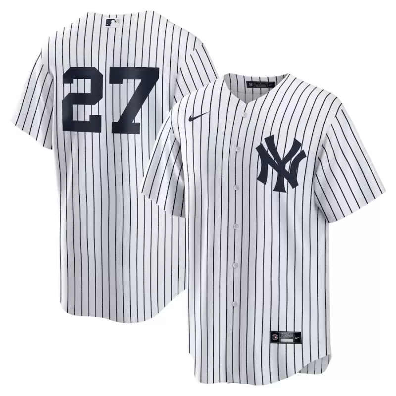 Men's New York Yankees Giancarlo Stanton Nike White Home Replica Player Jersey Men's New York Yankees Giancarlo Stanton Nike White Home Replica Player Jersey