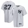 Men's New York Yankees Giancarlo Stanton Nike White Home Replica Player Jersey Men's New York Yankees Giancarlo Stanton Nike White Home Replica Player Jersey