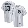 Men's New York Yankees Jazz Chisholm Jr. Nike White Home Replica Player Jersey Men's New York Yankees Jazz Chisholm Jr. Nike White Home Replica Player Jersey