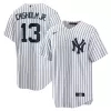 Men's New York Yankees Jazz Chisholm Jr. Nike White Home Replica Player Jersey Men's New York Yankees Jazz Chisholm Jr. Nike White Home Replica Player Jersey