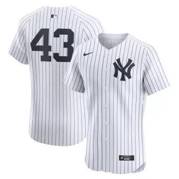 Men's New York Yankees Jonathan Loáisiga Nike White Home Elite Player Jersey Men's New York Yankees Jonathan Loáisiga Nike White Home Elite Player Jersey