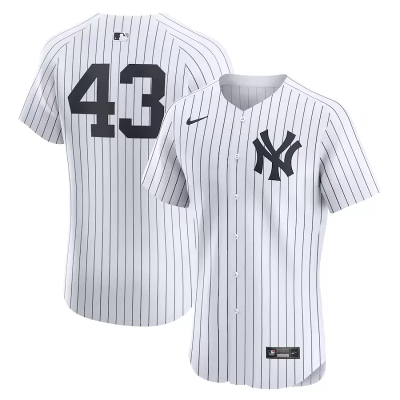 Men's New York Yankees Jonathan Loáisiga Nike White Home Elite Player Jersey Men's New York Yankees Jonathan Loáisiga Nike White Home Elite Player Jersey