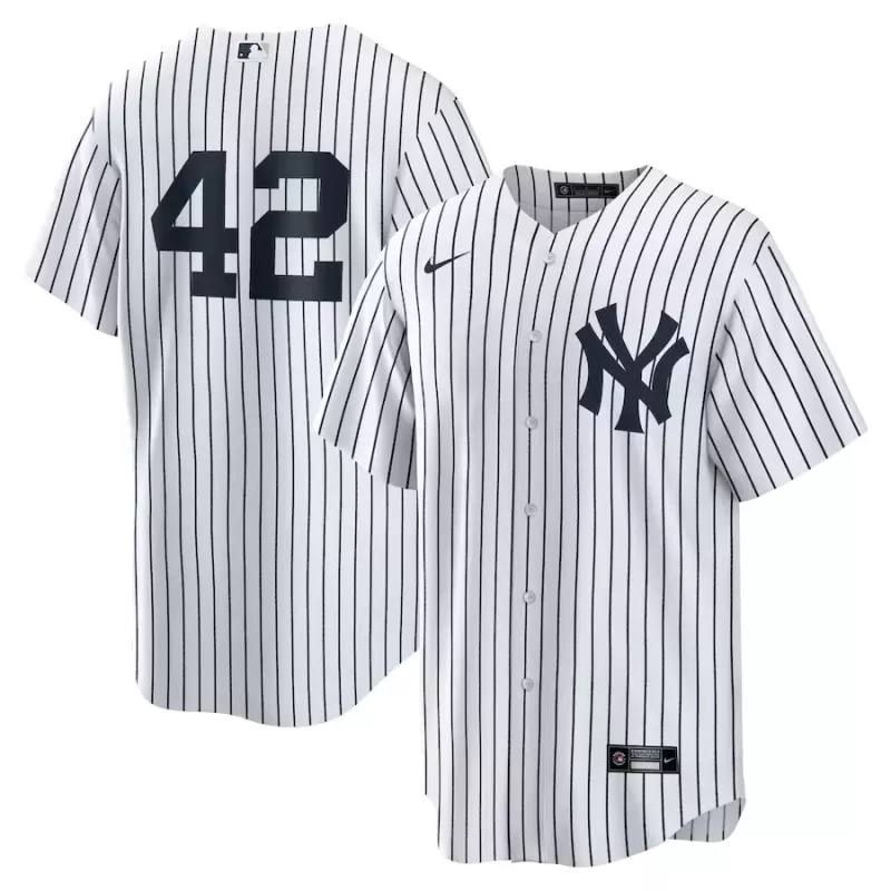 Men's New York Yankees Mariano Rivera Nike White Home Retired Player Replica Jersey Men's New York Yankees Mariano Rivera Nike White Home Retired Player Replica Jersey