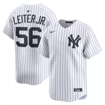 Men's New York Yankees Mark Leiter Jr. Nike White Home Limited Player Jersey Men's New York Yankees Mark Leiter Jr. Nike White Home Limited Player Jersey