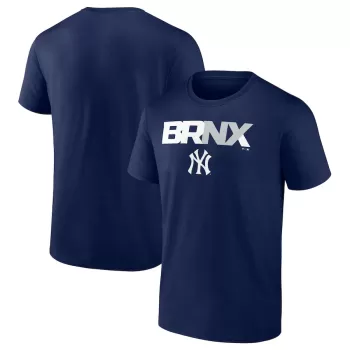 Men's New York Yankees Navy Hometown BRNX T-Shirt Men's New York Yankees Navy Hometown BRNX T-Shirt