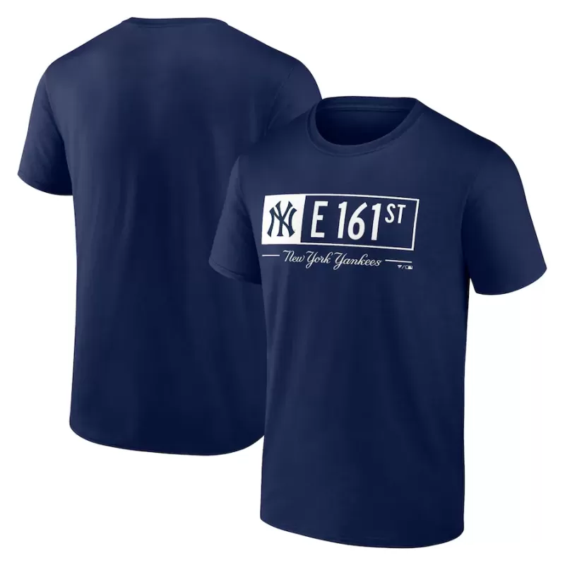 Men's New York Yankees Navy Hometown Extra Bases T-Shirt Men's New York Yankees Navy Hometown Extra Bases T-Shirt