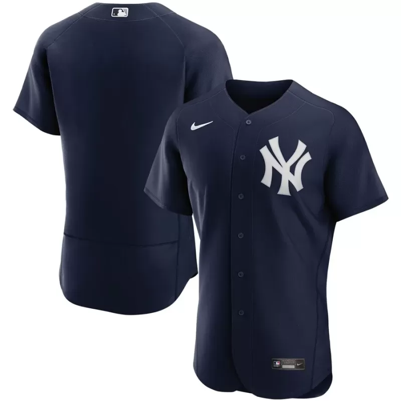 Men's New York Yankees Nike Navy Alternate Authentic Team Jersey Men's New York Yankees Nike Navy Alternate Authentic Team Jersey
