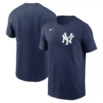Men's New York Yankees Nike Navy Fuse Wordmark T-Shirt Men's New York Yankees Nike Navy Fuse Wordmark T-Shirt