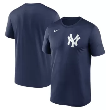 Men's New York Yankees Nike Navy Legend Fuse Wordmark T-Shirt Men's New York Yankees Nike Navy Legend Fuse Wordmark T-Shirt