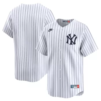 Men's New York Yankees Nike White Cooperstown Collection Limited Jersey Men's New York Yankees Nike White Cooperstown Collection Limited Jersey
