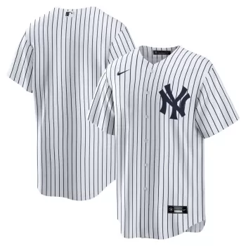 Men's New York Yankees Nike White Home Blank Replica Jersey Men's New York Yankees Nike White Home Blank Replica Jersey