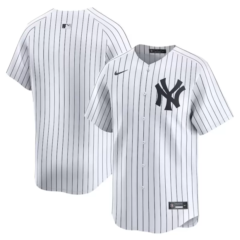 Men's New York Yankees Nike White Home Limited Jersey