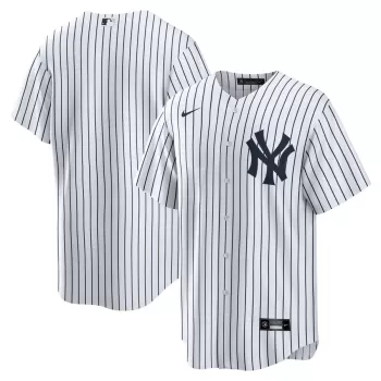 Men's New York Yankees Nike White Home Replica Team Jersey Men's New York Yankees Nike White Home Replica Team Jersey