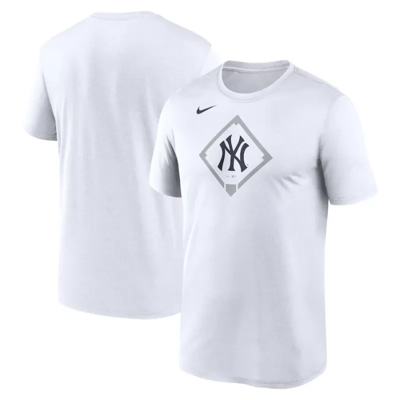 Men's New York Yankees Nike White Icon Legend Performance T-Shirt