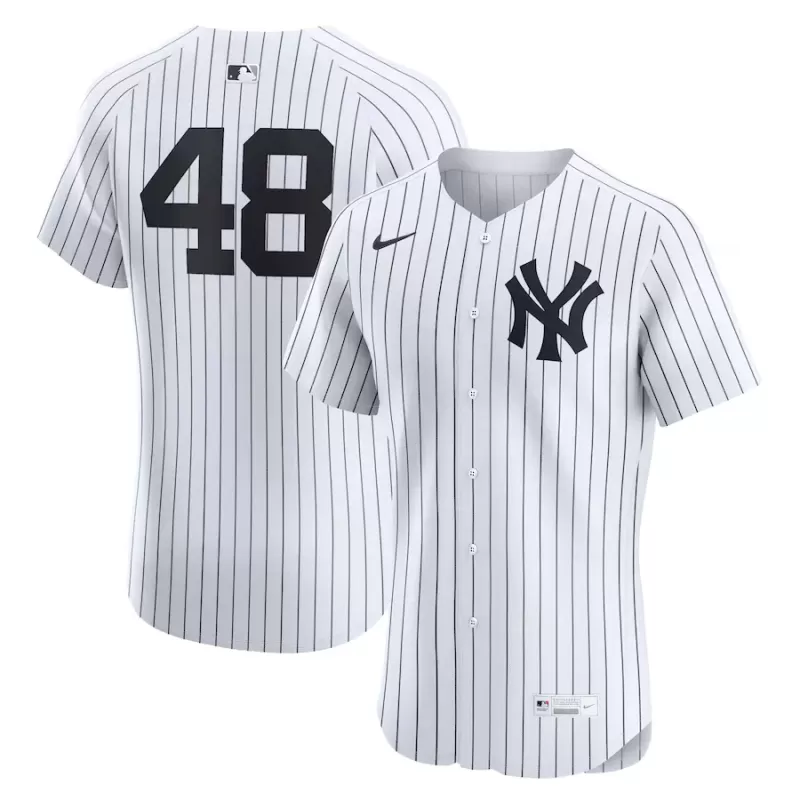 Men's New York Yankees Paul Goldschmidt Nike White Home Elite Player Jersey Men's New York Yankees Paul Goldschmidt Nike White Home Elite Player Jersey