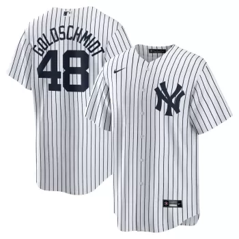 Men's New York Yankees Paul Goldschmidt Nike White Home Replica Jersey Men's New York Yankees Paul Goldschmidt Nike White Home Replica Jersey