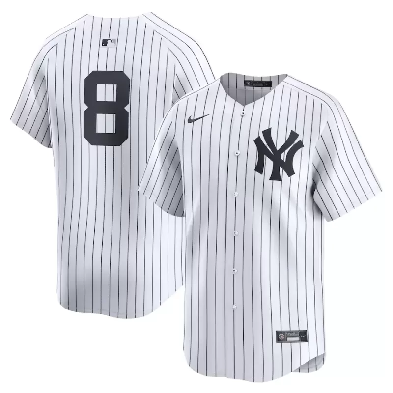 Men's New York Yankees Yogi Berra Nike White Home Limited Player Jersey Men's New York Yankees Yogi Berra Nike White Home Limited Player Jersey