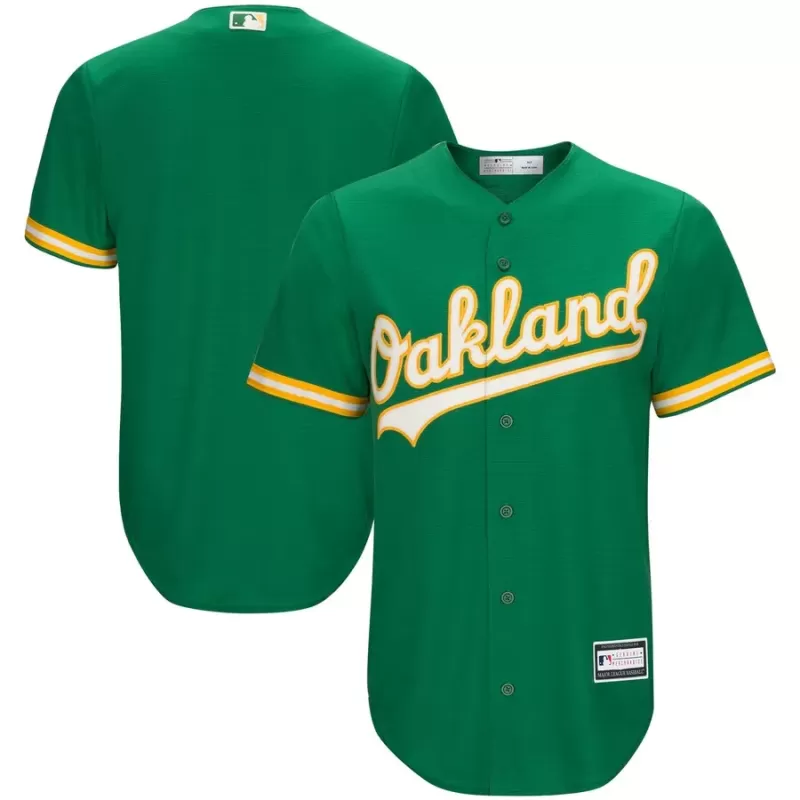 Men's Oakland Athletics Kelly Green Big & Tall Replica Team Jersey