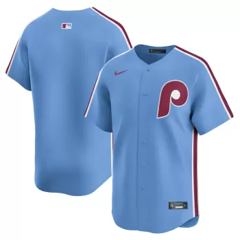 Men's Philadelphia Phillies Nike Light Blue Alternate Limited Jersey Men's Philadelphia Phillies Nike Light Blue Alternate Limited Jersey