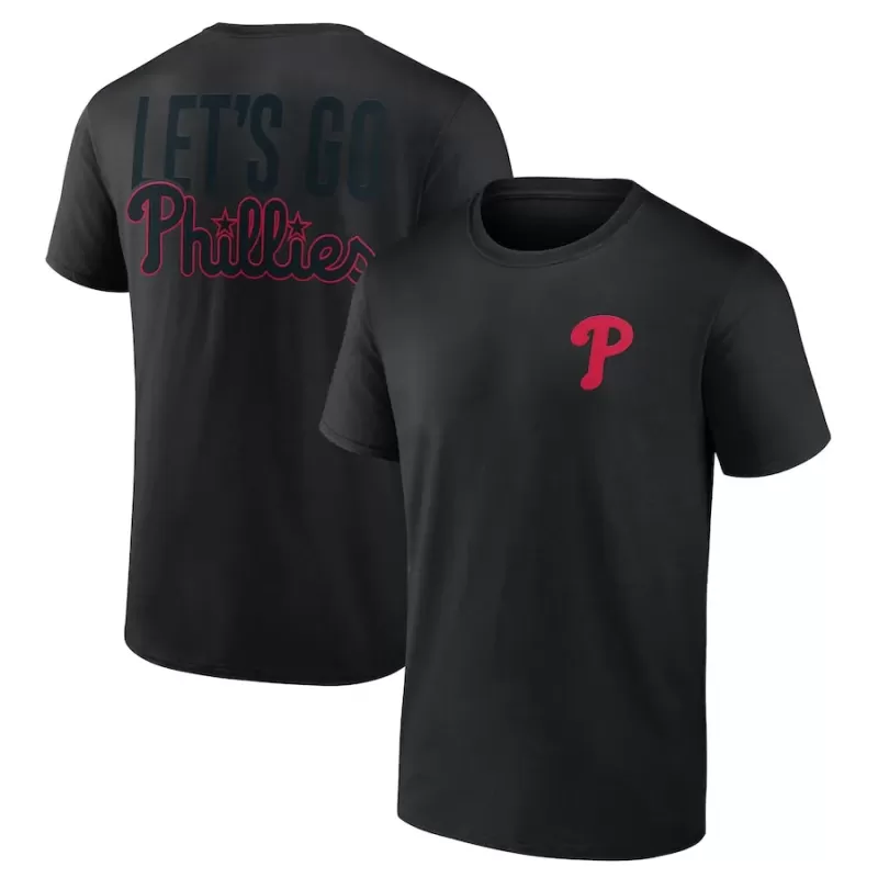 Men's Philadelphia Phillies Black In It To Win It T-Shirt Men's Philadelphia Phillies Black In It To Win It T-Shirt