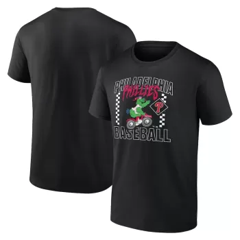 Men's Philadelphia Phillies Black MX T-Shirt