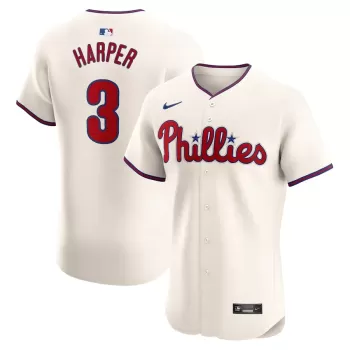 Men's Philadelphia Phillies Bryce Harper Nike Cream Alternate Elite Player Jersey Men's Philadelphia Phillies Bryce Harper Nike Cream Alternate Elite Player Jersey