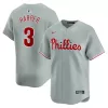 Men's Philadelphia Phillies Bryce Harper Nike Gray Away Limited Player Jersey