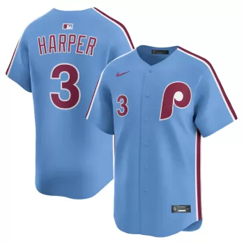 Men's Philadelphia Phillies Bryce Harper Nike Light Blue Alternate Limited Player Jersey Men's Philadelphia Phillies Bryce Harper Nike Light Blue Alternate Limited Player Jersey