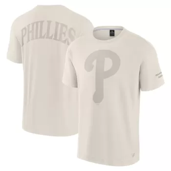 Men's Philadelphia Phillies Fanatics Cream Elements Iconic T-Shirt