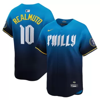 Men's Philadelphia Phillies J.T. Realmuto Nike Navy City Connect Limited Jersey Men's Philadelphia Phillies J.T. Realmuto Nike Navy City Connect Limited Jersey