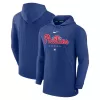 Men's Philadelphia Phillies Nike Heather Royal Authentic Collection Early Work Tri-Blend Performance Pullover Hoodie Men's Philadelphia Phillies Nike Heather Royal Authentic Collection Early Work Tri-Blend Performance Pullover Hoodie