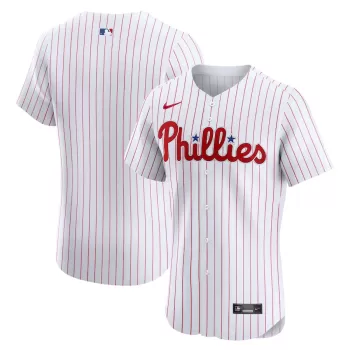 Men's Philadelphia Phillies Nike White Home Elite Jersey Men's Philadelphia Phillies Nike White Home Elite Jersey