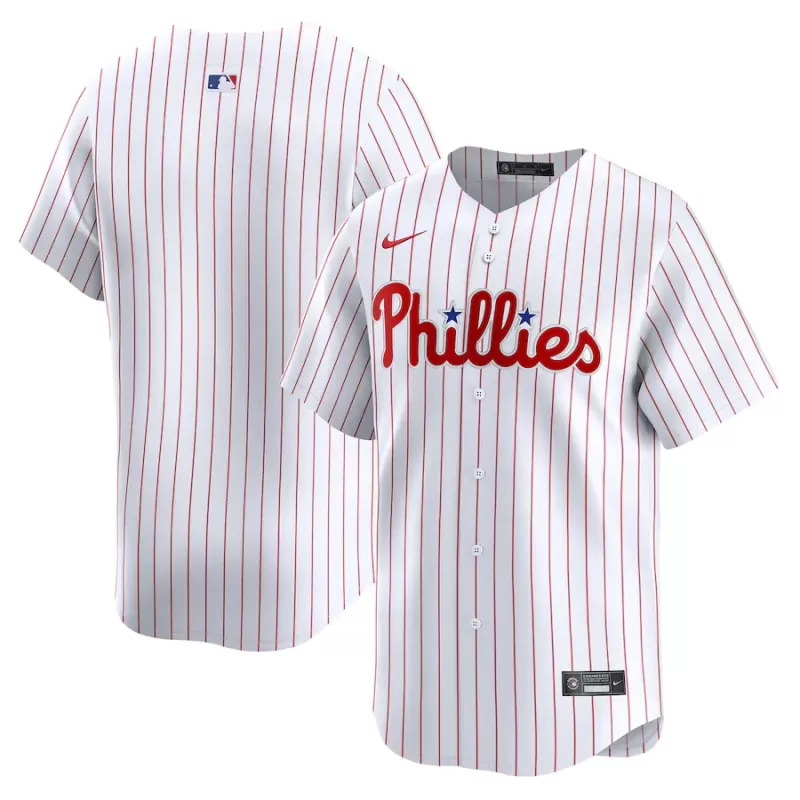 Men's Philadelphia Phillies Nike White Home Limited Jersey Men's Philadelphia Phillies Nike White Home Limited Jersey