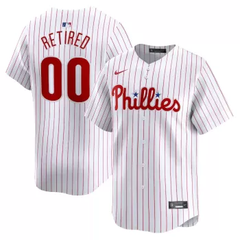 Men's Philadelphia Phillies Nike White Home Limited Pick-A-Player Retired Roster Jersey Men's Philadelphia Phillies Nike White Home Limited Pick-A-Player Retired Roster Jersey