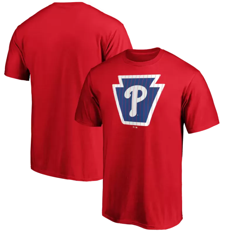 Men's Philadelphia Phillies Red Team Adrenaline T-Shirt