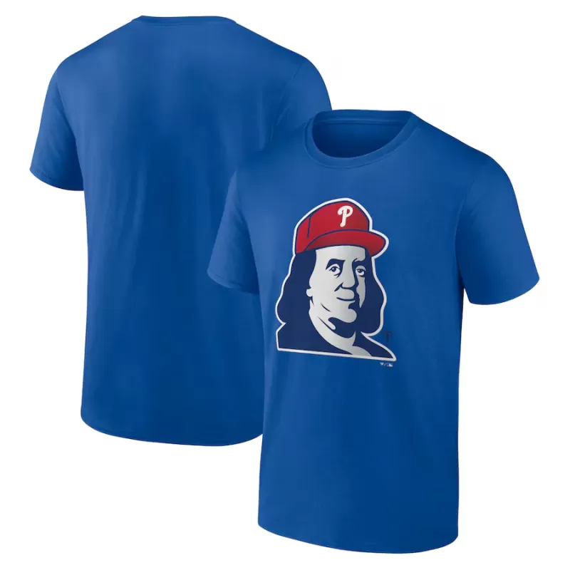 Men's Philadelphia Phillies Royal Big Ben T-Shirt