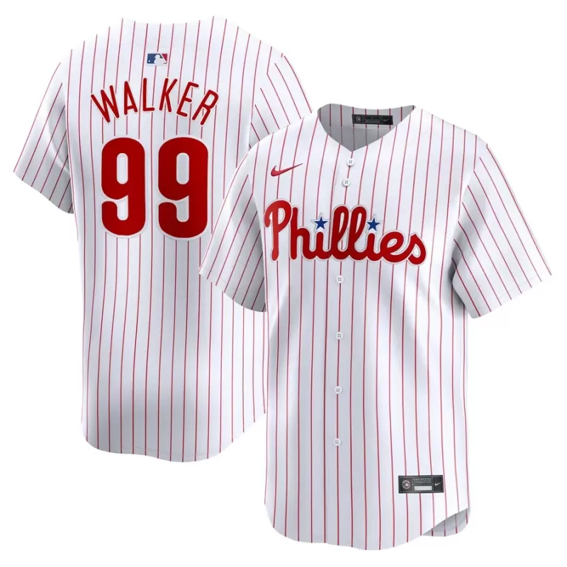 Men's Philadelphia Phillies Taijuan Walker Nike White Home Limited Player Jersey Men's Philadelphia Phillies Taijuan Walker Nike White Home Limited Player Jersey