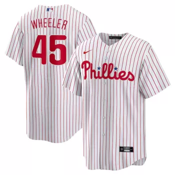 Men's Philadelphia Phillies Zack Wheeler Nike White Home Replica Jersey Men's Philadelphia Phillies Zack Wheeler Nike White Home Replica Jersey